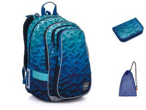 Školní batoh Bludiště Topgal LYNN 25017 SET MEDIUM
