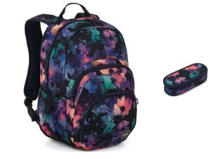 Studentský batoh Abstract Flora Topgal SKYE 26036 SET SMALL
