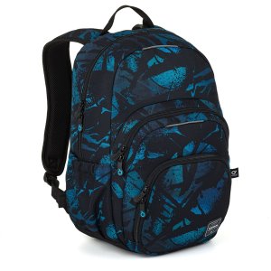 Studentský batoh Blue Abstract Topgal SKYE 26044 SET SMALL
