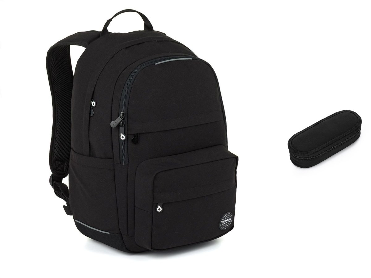 Černý studentský batoh Topgal SANY 26043 SET SMALL
