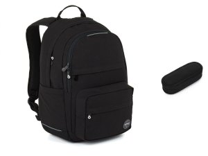 Černý studentský batoh Topgal SANY 26043 SET SMALL