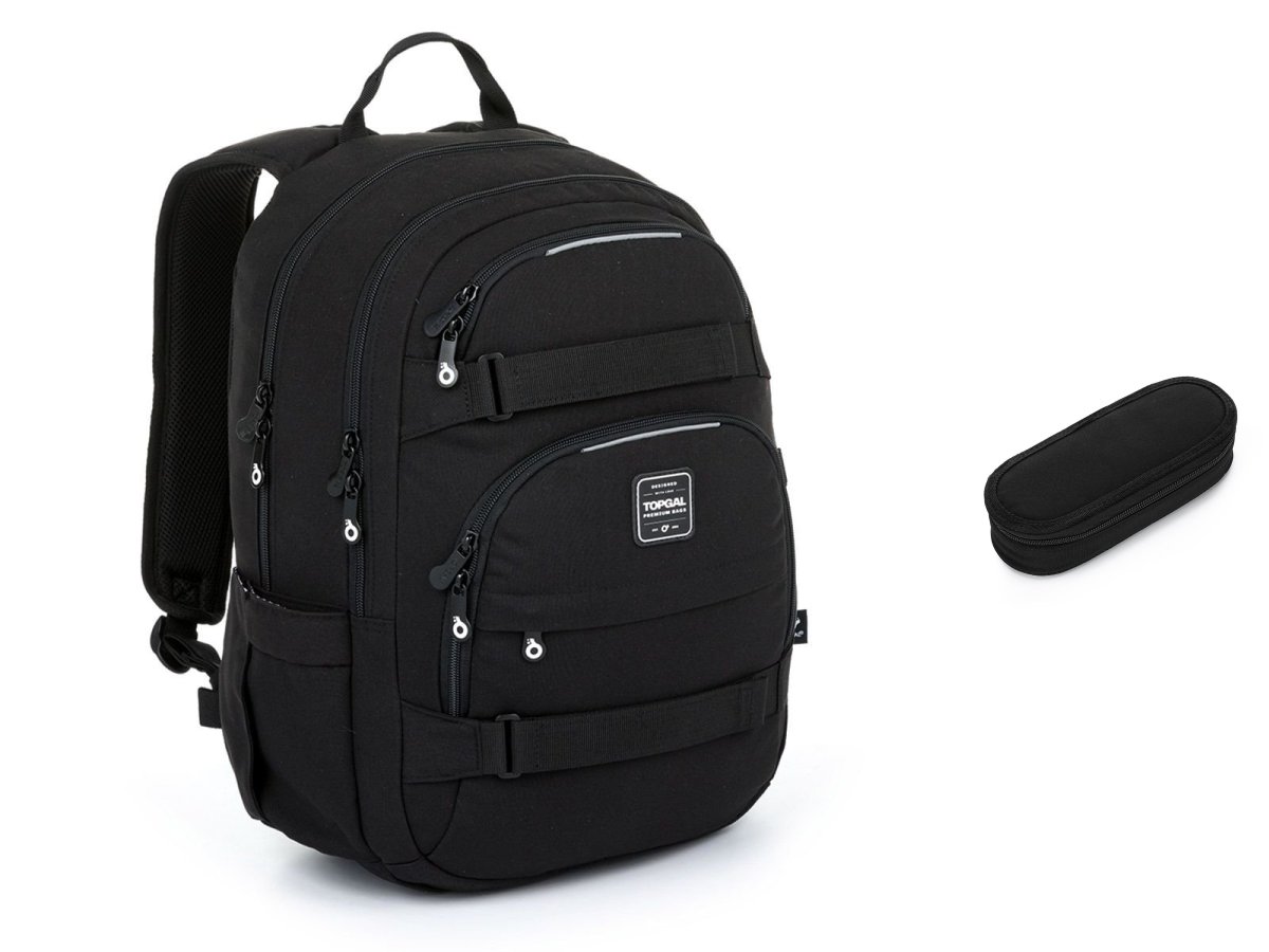 STUDENTSKÝ BATOH BLACK TOPGAL VIKI 24032 SET SMALL