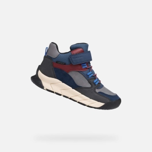 Dětské celoroční boty Geox J56NBA 0MEFU C4335
