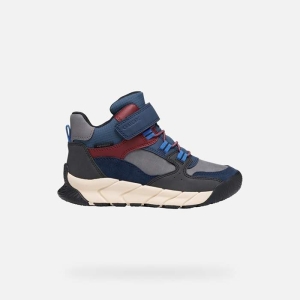 Dětské celoroční boty Geox J56NBA 0MEFU C4335
