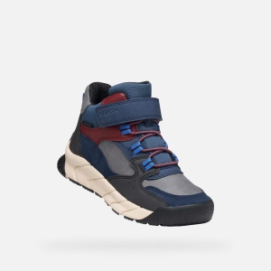 Dětské celoroční boty Geox J56NBA 0MEFU C4335