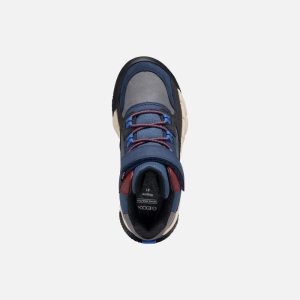 Dětské celoroční boty Geox J56NBA 0MEFU C4335