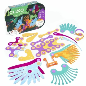 CLIXO Tropical Birds – magnetická stavebnice 22 kusů