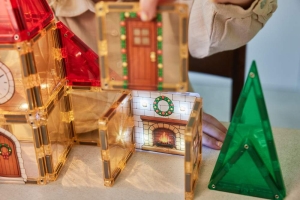 Cleverclixx magnetický Vánoční adventní kalendář 46 ks