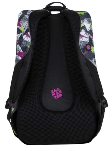Bagmaster BAG 9 B studentský batoh - růžovo zelený