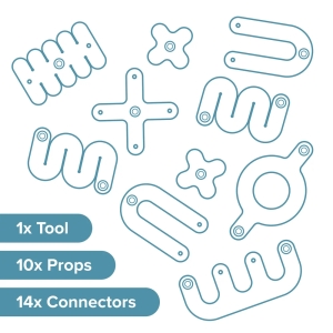 MAKEDO Deco-Props | Sparkies – dekorativní prvky