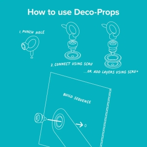 MAKEDO Deco-Props | Sparkies – dekorativní prvky