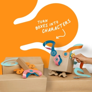 MAKEDO Deco-Props | Twisties – dekorativní prvky