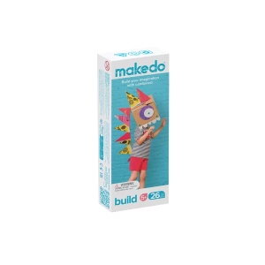 MAKEDO Build Kit CDU – startovací stavebnice na tvoření z kartonu