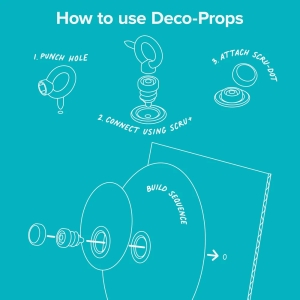 MAKEDO Deco-Props | Googlies – dekorativní oči