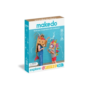 MAKEDO Explore Kit – startovací stavebnice na tvoření z kartonu