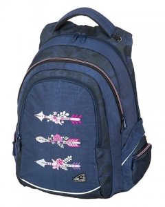 Studentský batoh FAME Arrow Blue B-42031-070