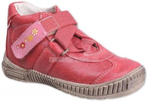 Detské celoročné topánky Pegres 1403 červená A